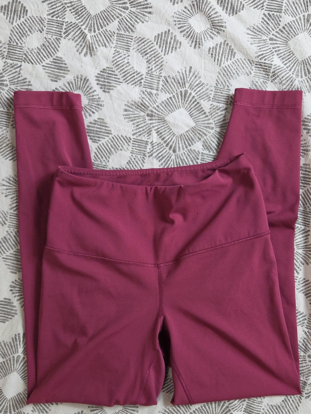 90 Degree Reflex High-Waist 25" Length Berry Active Leggings SzS